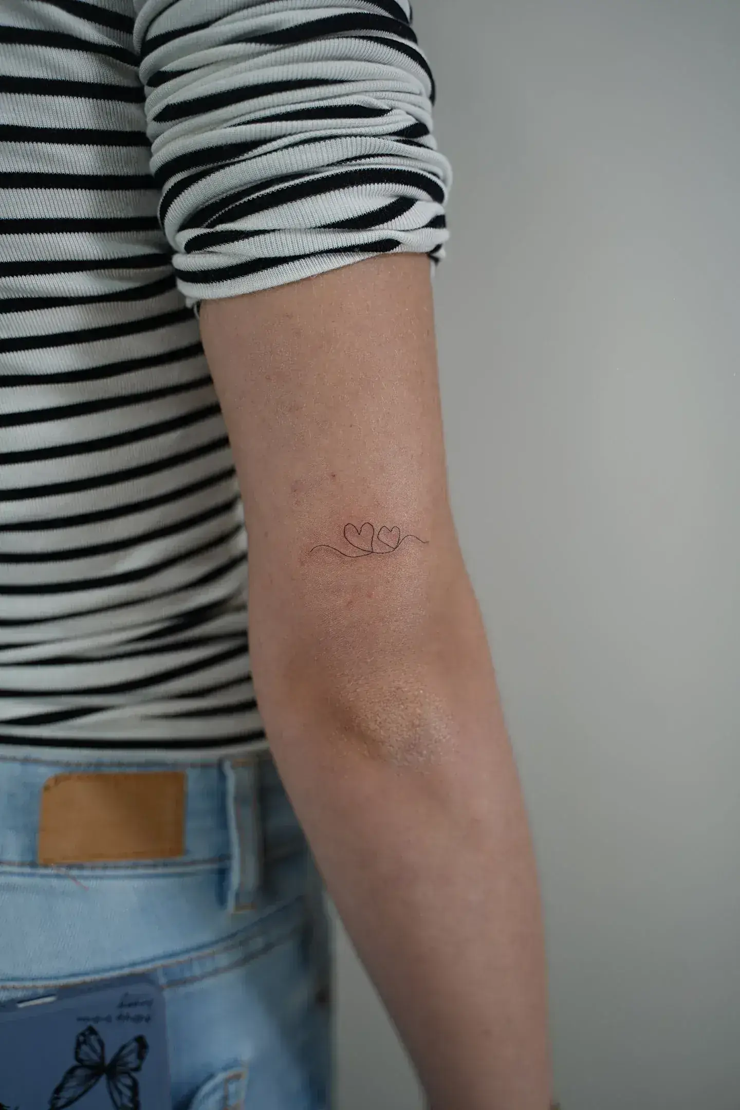 71) Dos corazones dibujados por una persona especial