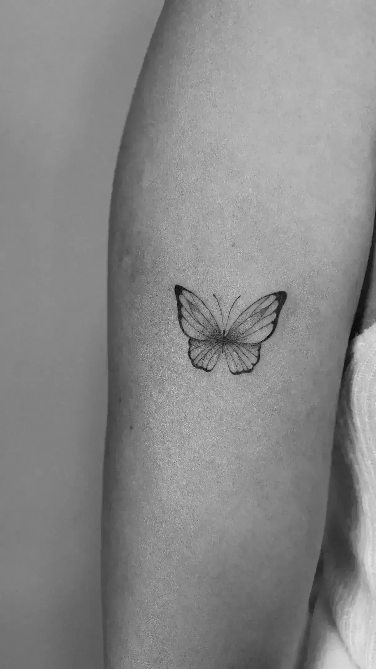 7) Mariposa en el brazo