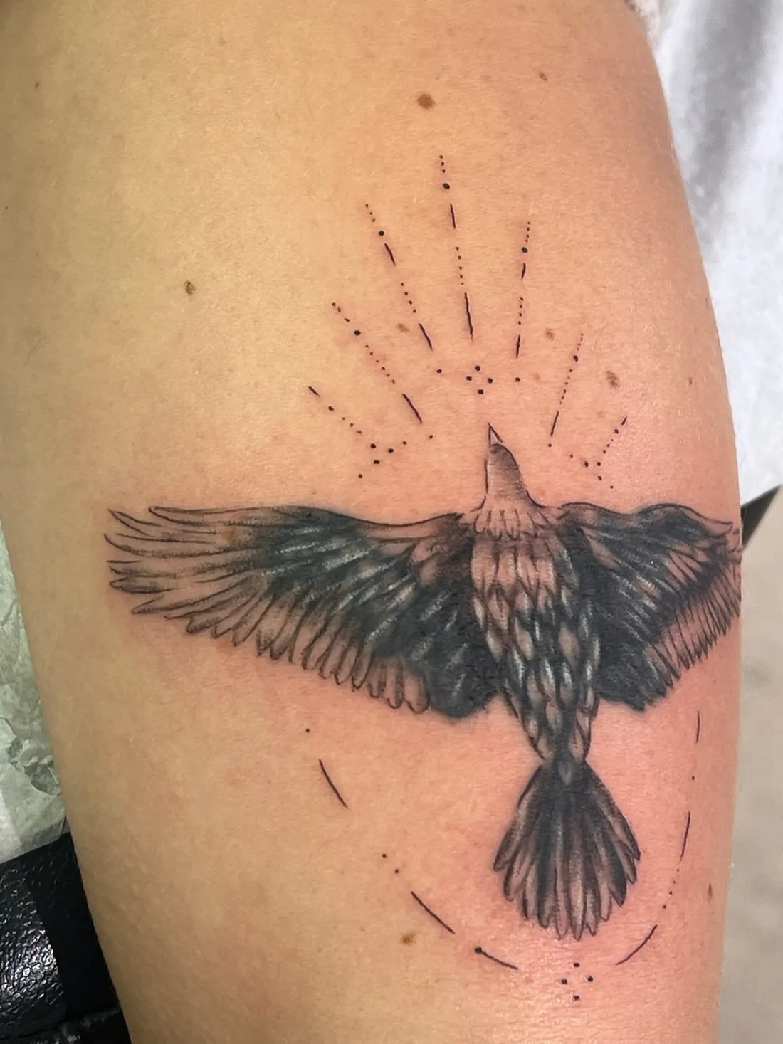 Cover-up de tatuaje en Madrid — después