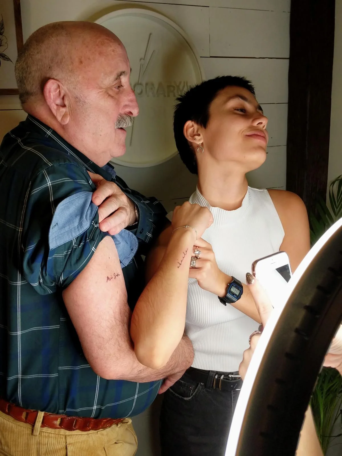 Primer tatuaje hecho a un abuelo — origen Sinkply 2019