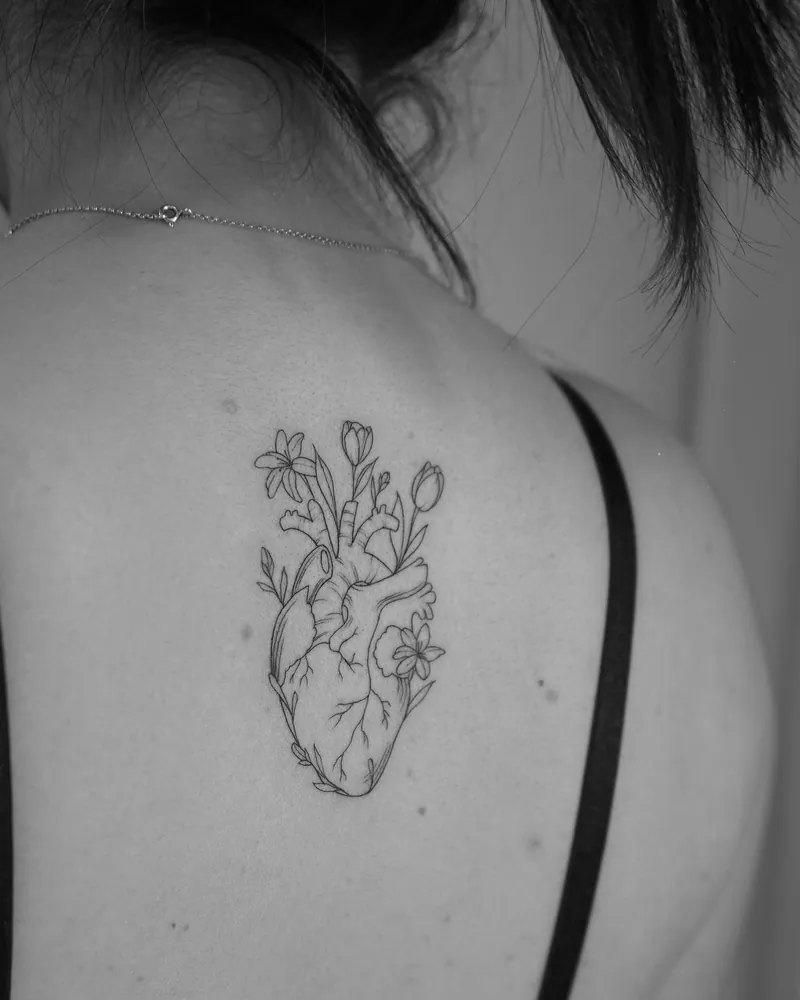Corazón fine line · Sinkply Madrid