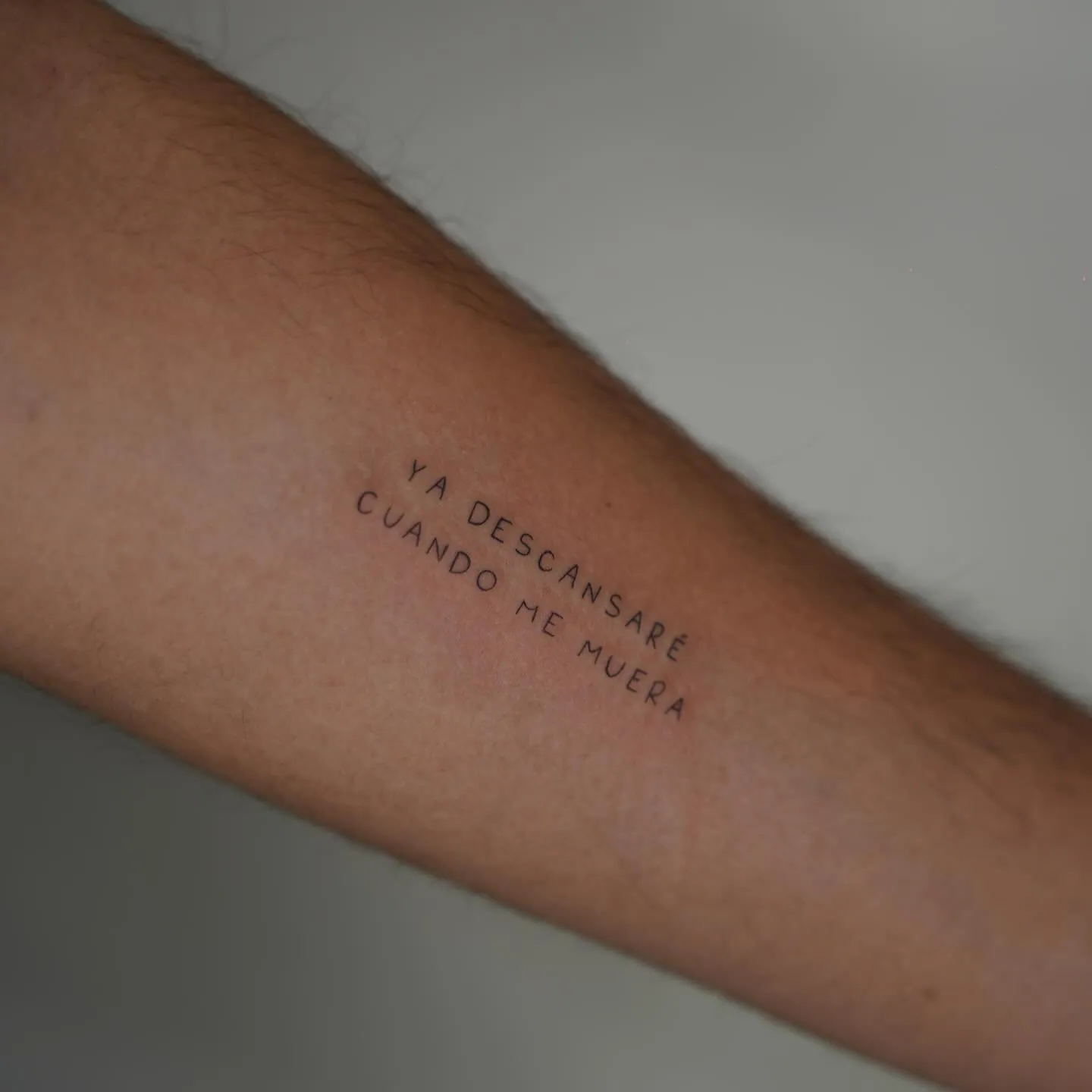 Fine line lettering tattoo Madrid · Sinkply · inspiration 9