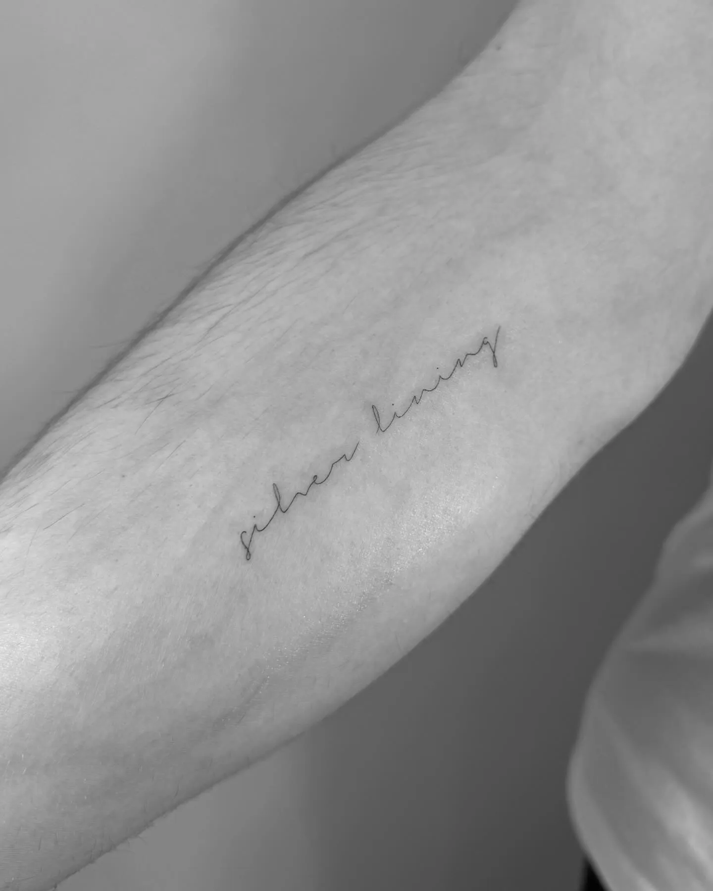 Fine line lettering tattoo Madrid · Sinkply · inspiration 10
