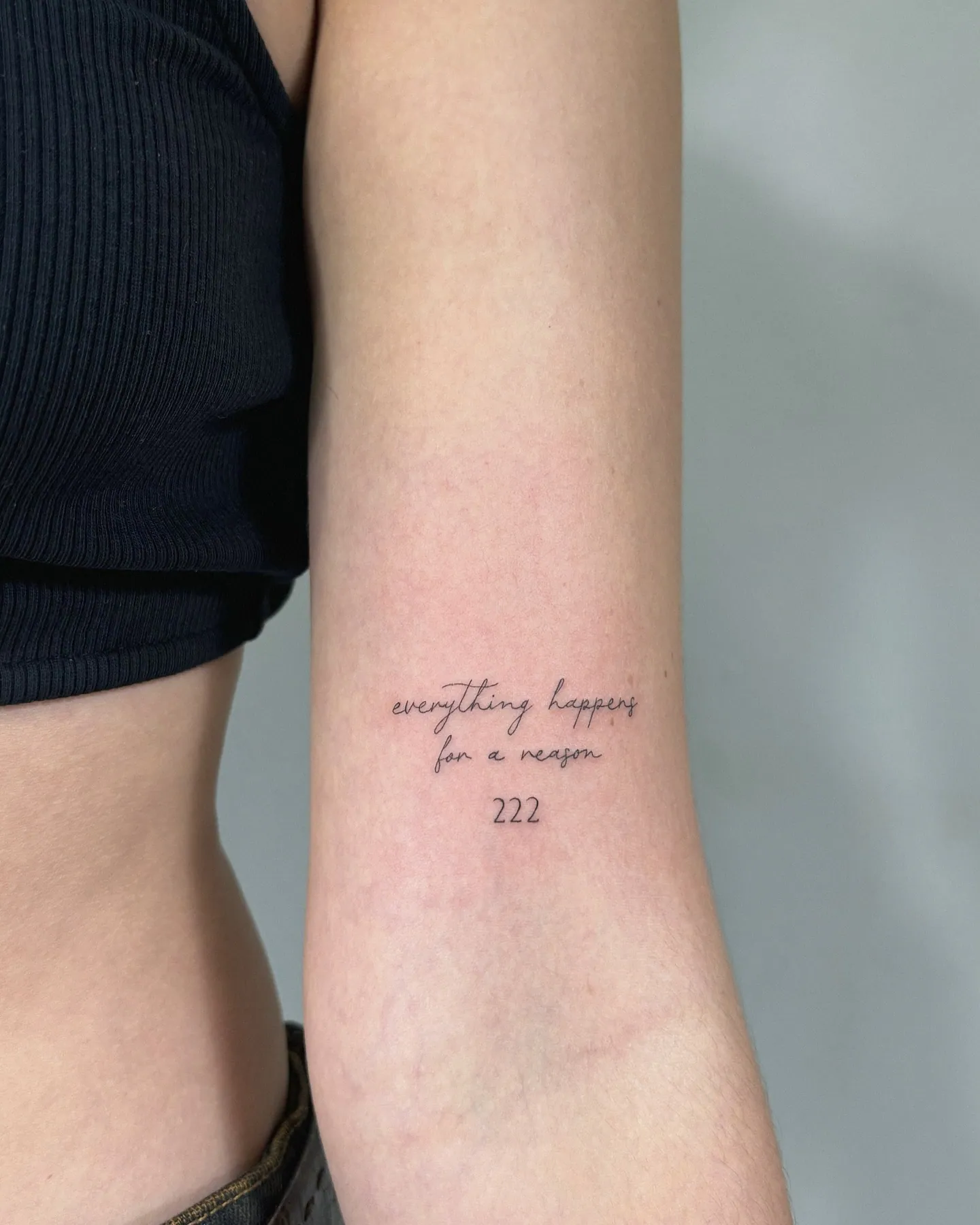 Fine line lettering tattoo Madrid · Sinkply · inspiration 13