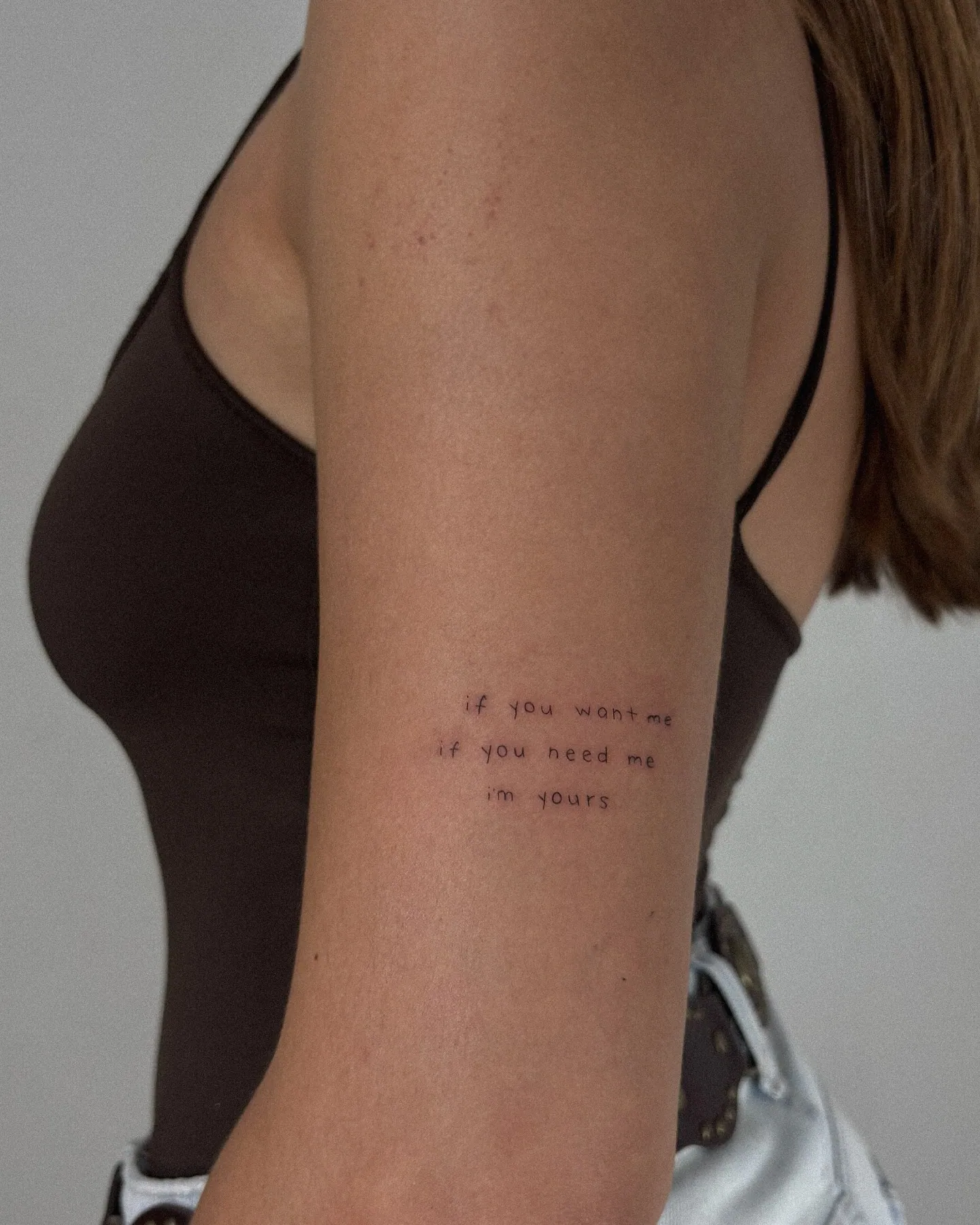 Fine line lettering tattoo Madrid · Sinkply · inspiration 20