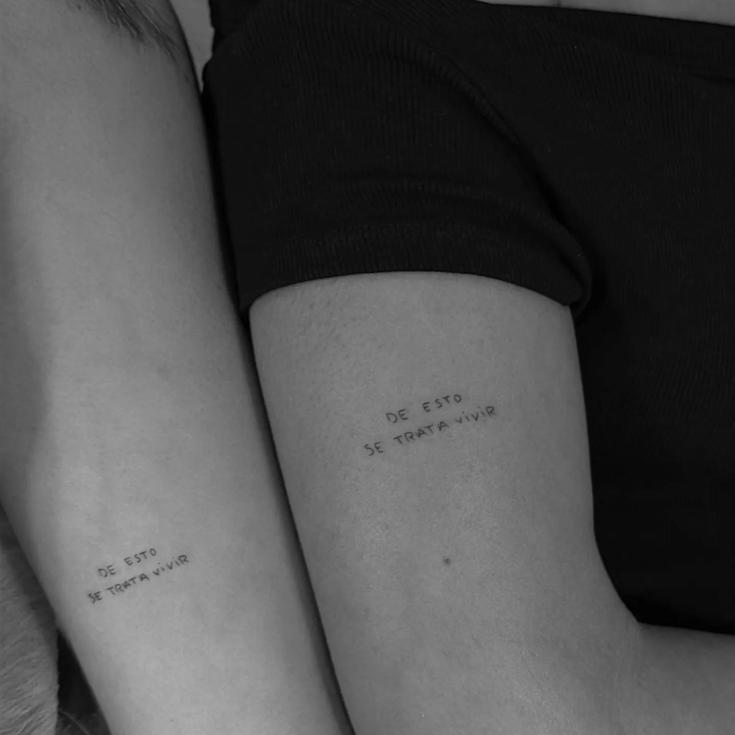 Fine line lettering tattoo Madrid · Sinkply · inspiration 21
