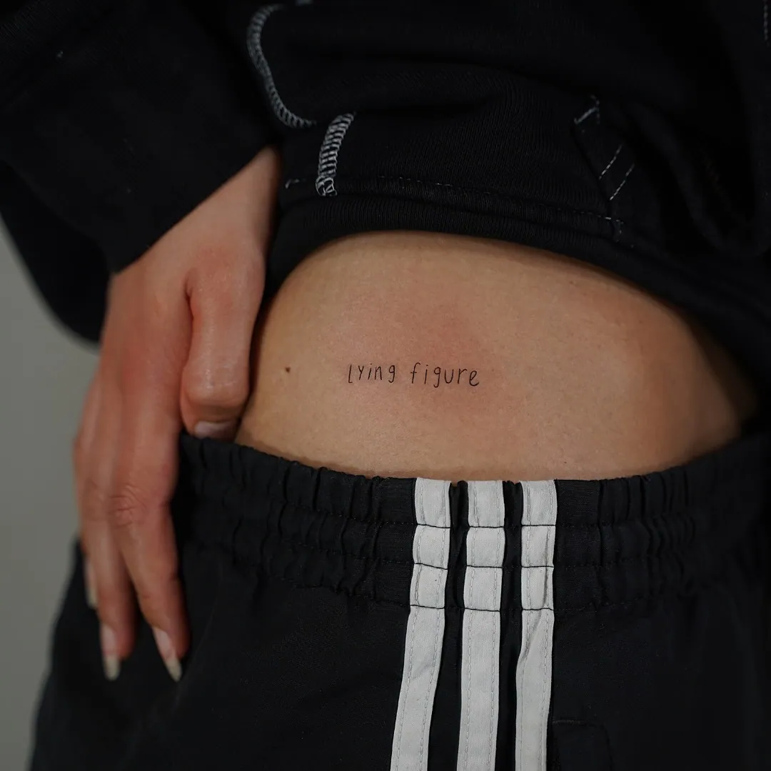 Fine line lettering tattoo Madrid · Sinkply · inspiration 27